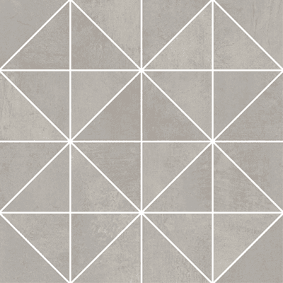 Fusion Mosaico Triangoli Grey | Casalgrande Padana