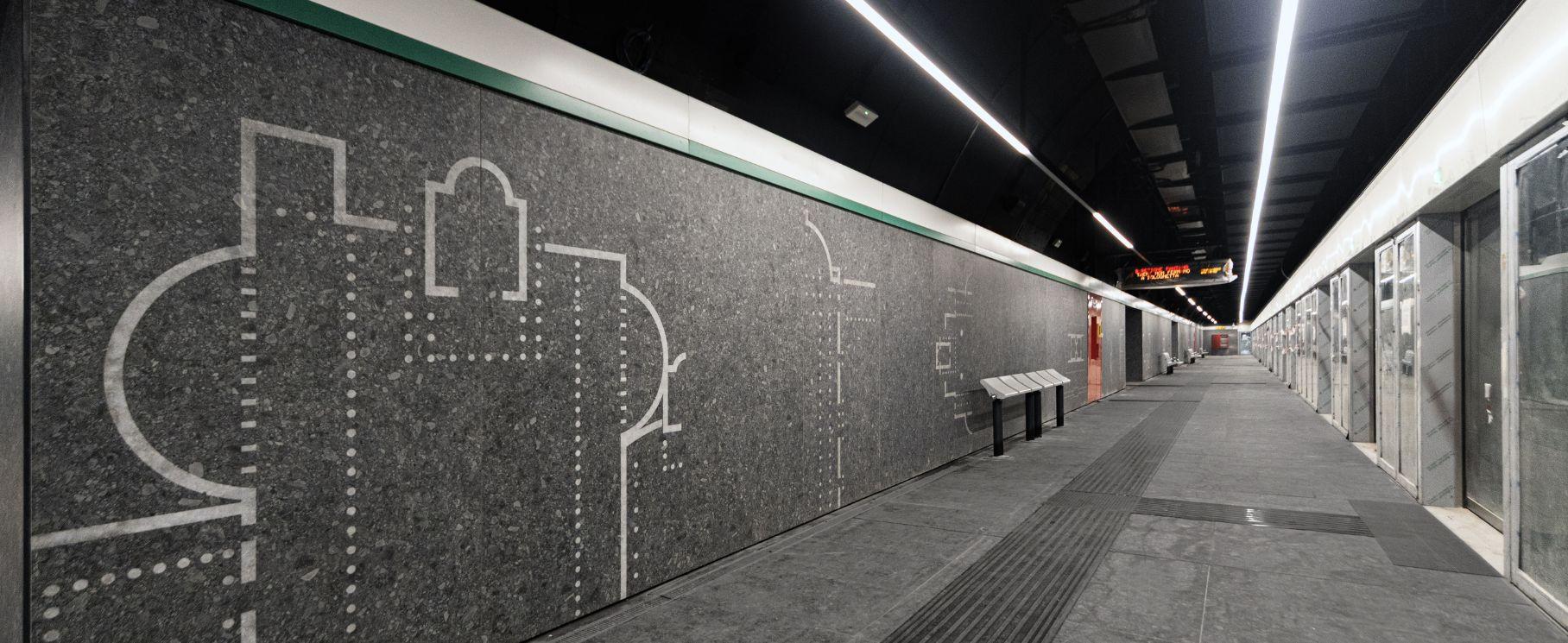 Stazione Metro Colosseo Roma | Casalgrande Padana Stazione Metro Colosseo Roma | Casalgrande Padana