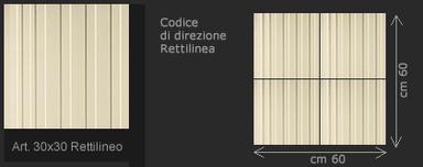 Codice di direzione rettilinea | Casalgrande Padana