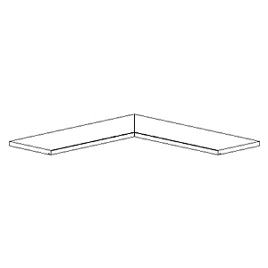 Country Wood Bordo Angolare Interno - Art. 9692 | Casalgrande Padana Country Wood Bordo Angolare Interno - Art. 9692 | Casalgrande Padana