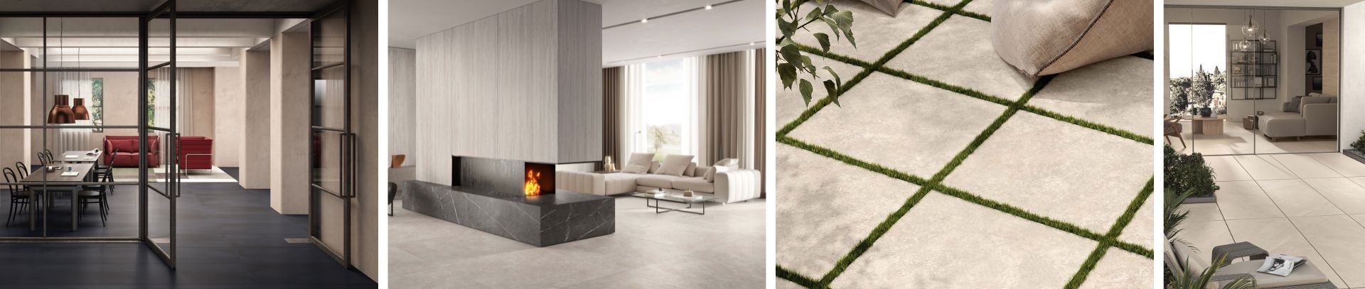 How to lay porcelain stoneware tiles