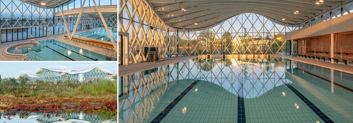 Multiplexe Aquatique: the natural beauty of architecture