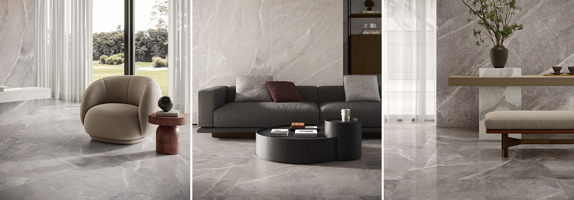 Casalgrande Padana Supreme: the natural shine of salt crystals
