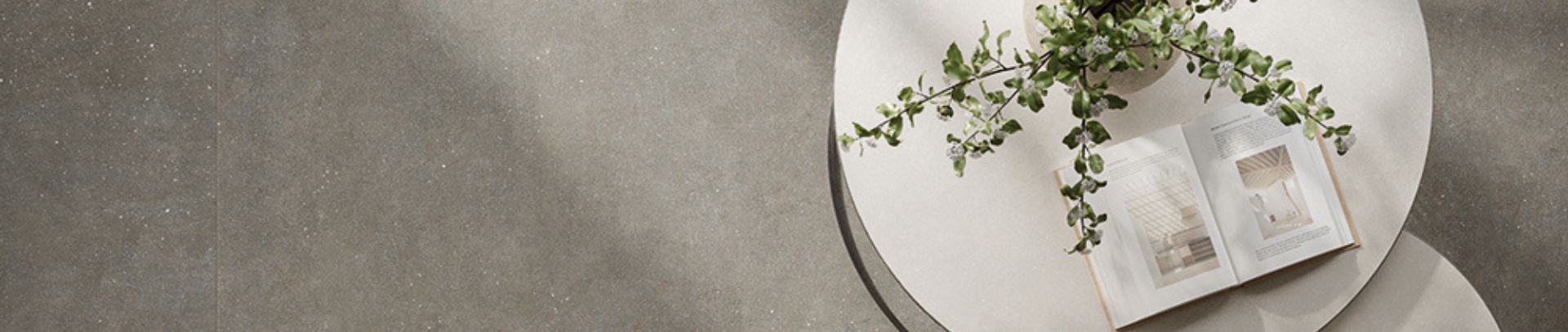 Creating an elegant metropolitan style with concrete-effect coverings