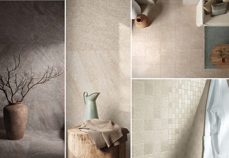 Stone-effect porcelain stoneware tiles – Casalgrande Padana