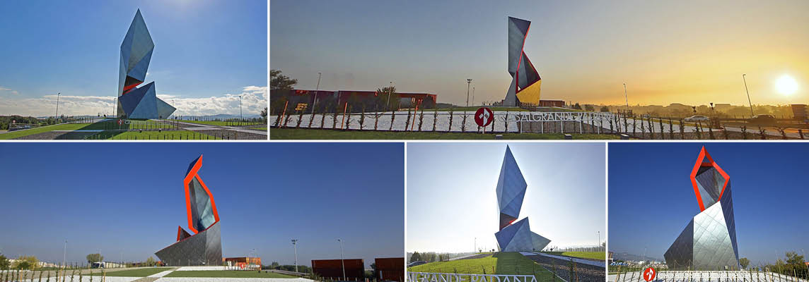 Casalgrande Ceramic Crown by Daniel Libeskind: the landmark created using Fractile tiles