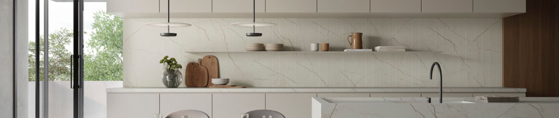 Interior design trends: the comeback of slatted wood