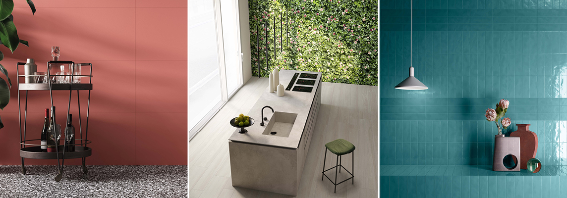 How to decorate your home with Casalgrande Padana’s coloured tiles