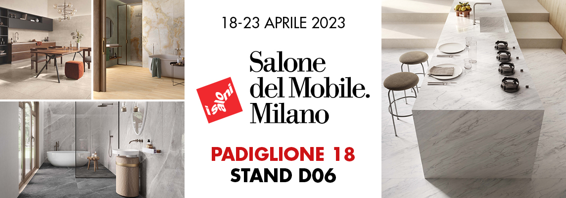 Casalgrande Padana at the 2023 Salone Internazionale del Mobile