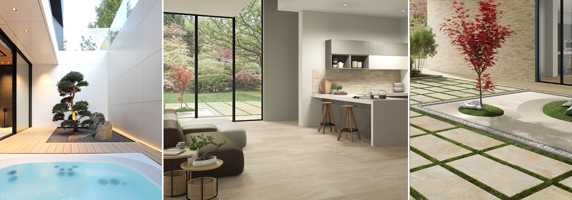 Style zen : comment aménager son intérieur avec le grès cérame
