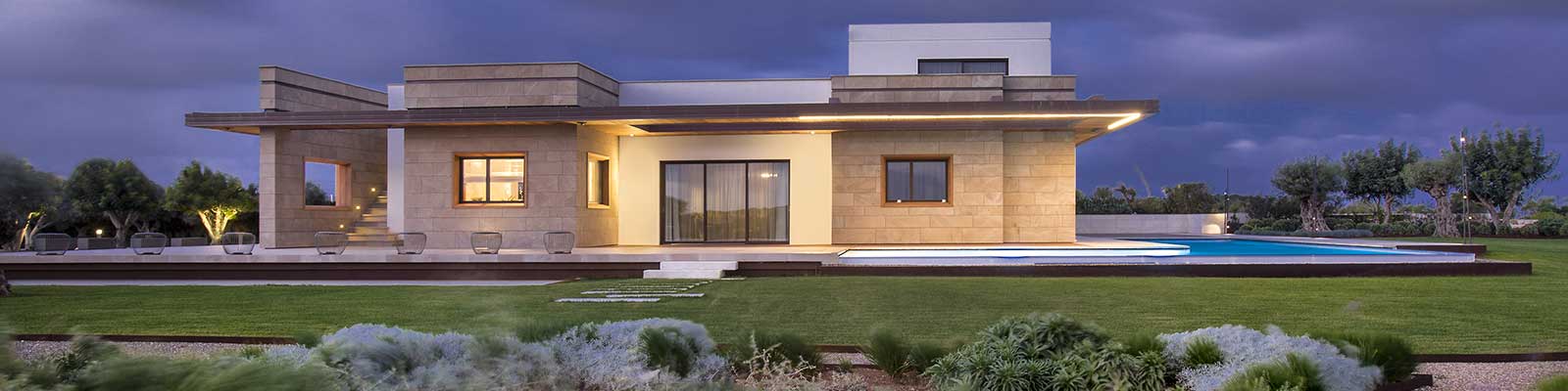 Villa Rihana: a project inspired by the view of the horizon over the sea