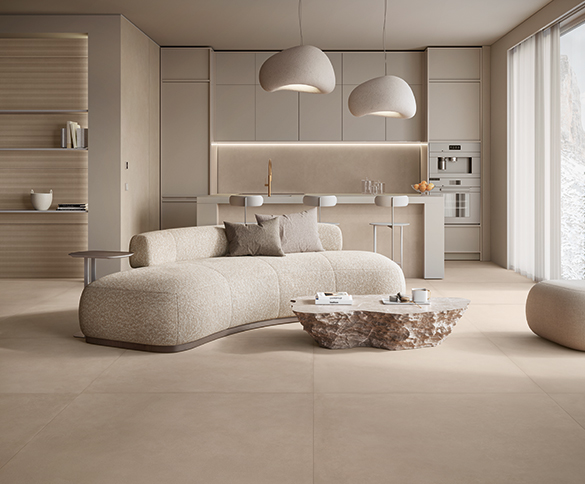 Ecoconcrete concrete-effect tiles – Casalgrande Padana