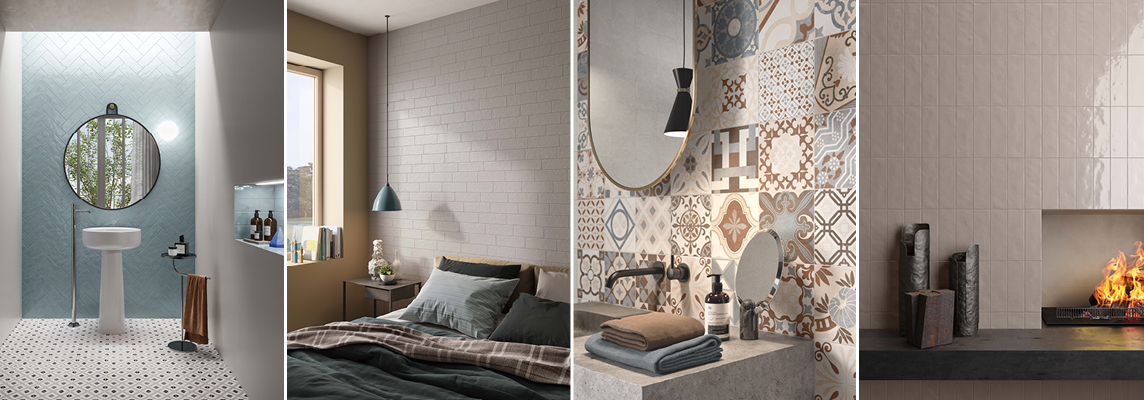 A guide to choosing porcelain tiles: how to decide on laying patterns