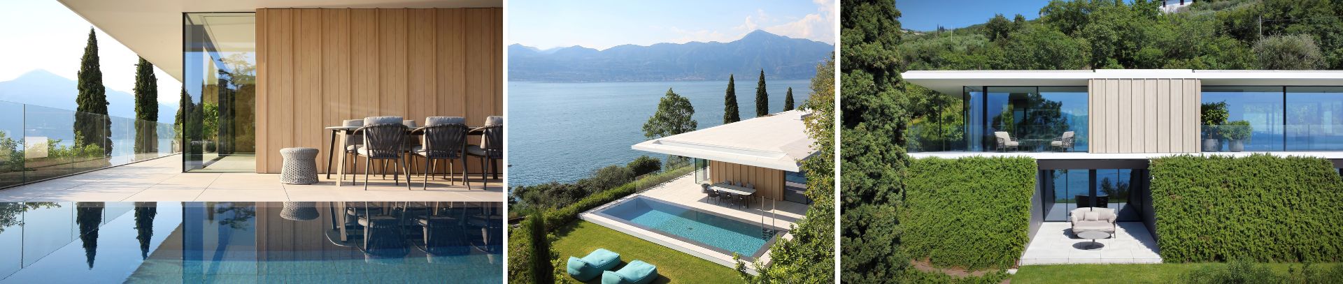 Villa Dellago : une architecture naturelle en grès cérame