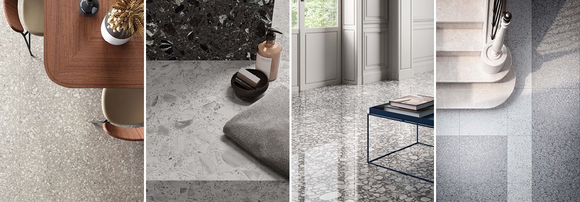 Gres effetto terrazzo: come arredare con il gres porcellanato di Casalgrande Padana