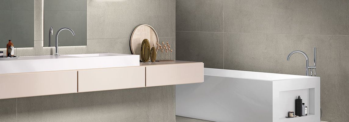 Kontinua: porcelain stoneware tiles in large dimensions to broaden the horizons of design