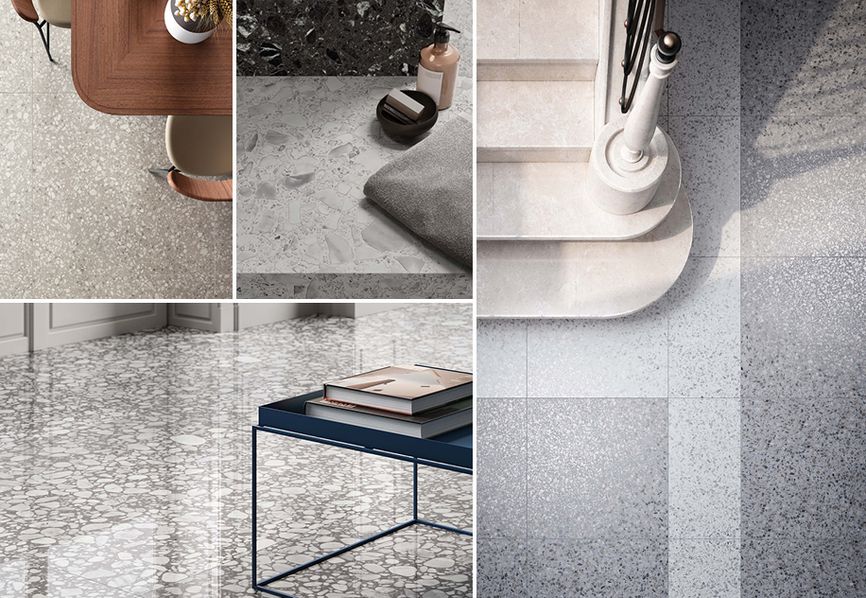 Gres effetto terrazzo: come arredare con il gres porcellanato di Casalgrande Padana