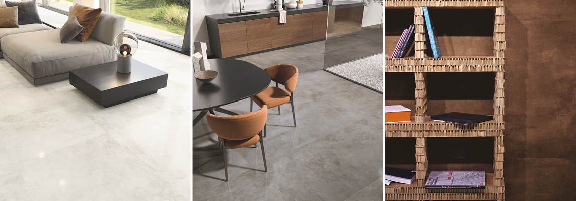 How Casalgrande Padana’s metal-effect porcelain stoneware tiles can give your home a contemporary look