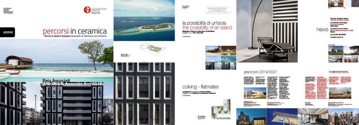 Percorsi in Ceramica 40 - La rivista cartacea di Casalgrande Padana Percorsi in Ceramica 40 - La rivista cartacea di Casalgrande Padana