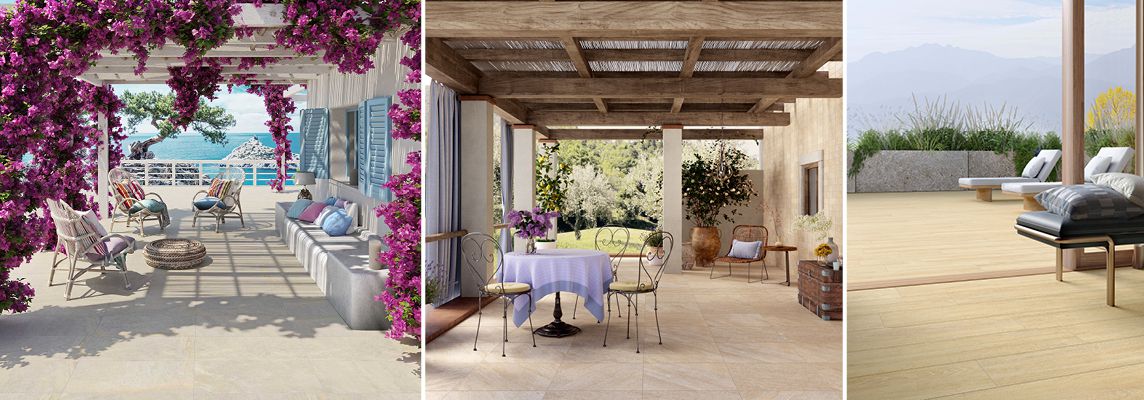 Gres porcellanato: idee di stile per l’arredo outdoor