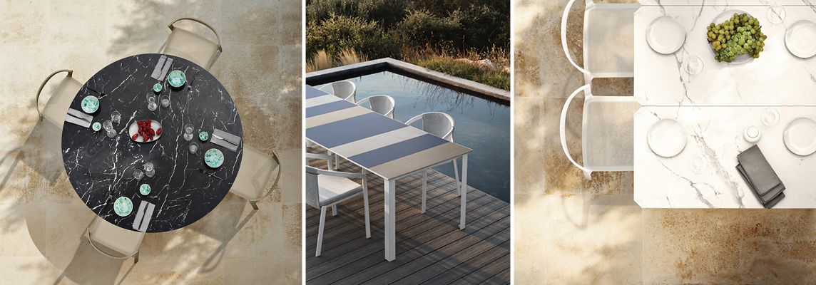 Il gres porcellanato di Casalgrande Padana arreda gli spazi outdoor