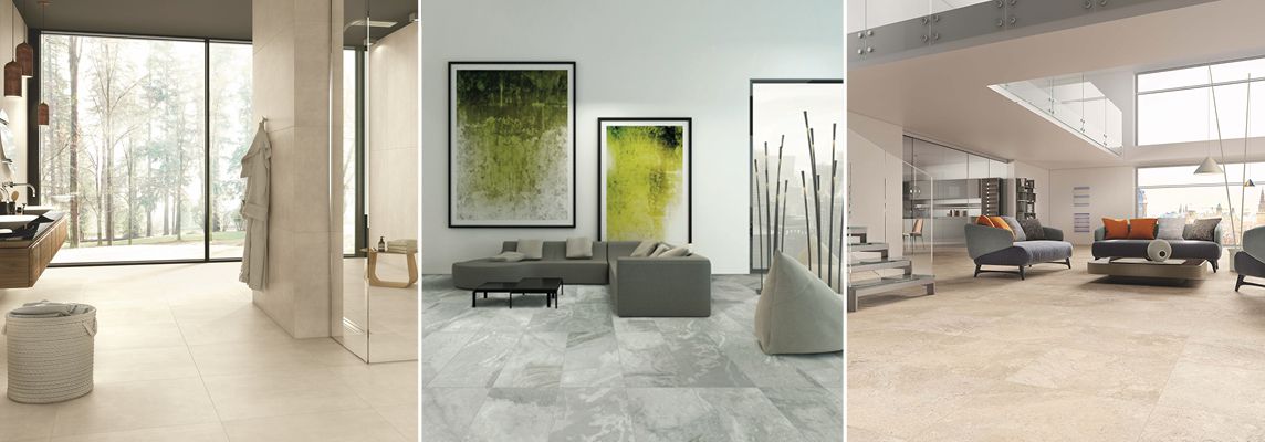 Stile minimal: come arredare con il gres porcellanato